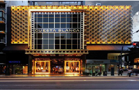  泸县门头设计与商业空间的纽带。