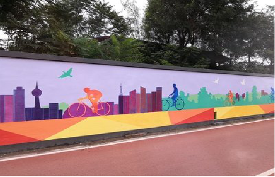  泸县墙体彩绘-围墙