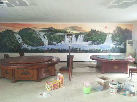  泸县墙绘-写实风景