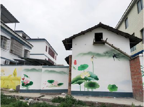 泸县室外墙绘-从选材到保养。